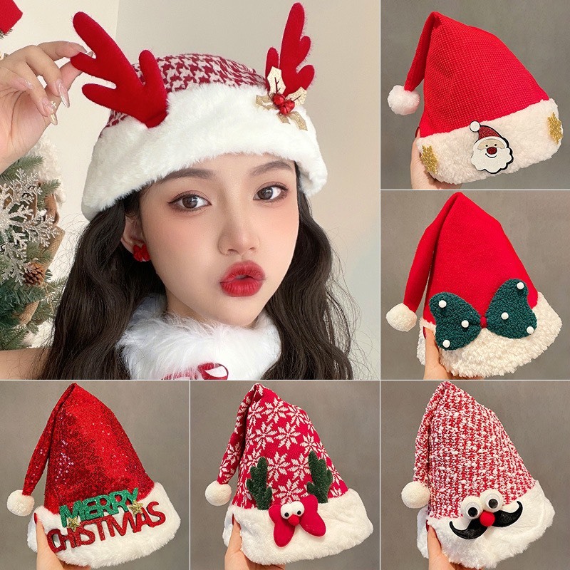 Nón Noel Nón Giáng Sinh N26,N27,N28 Mẫu Thời Trang