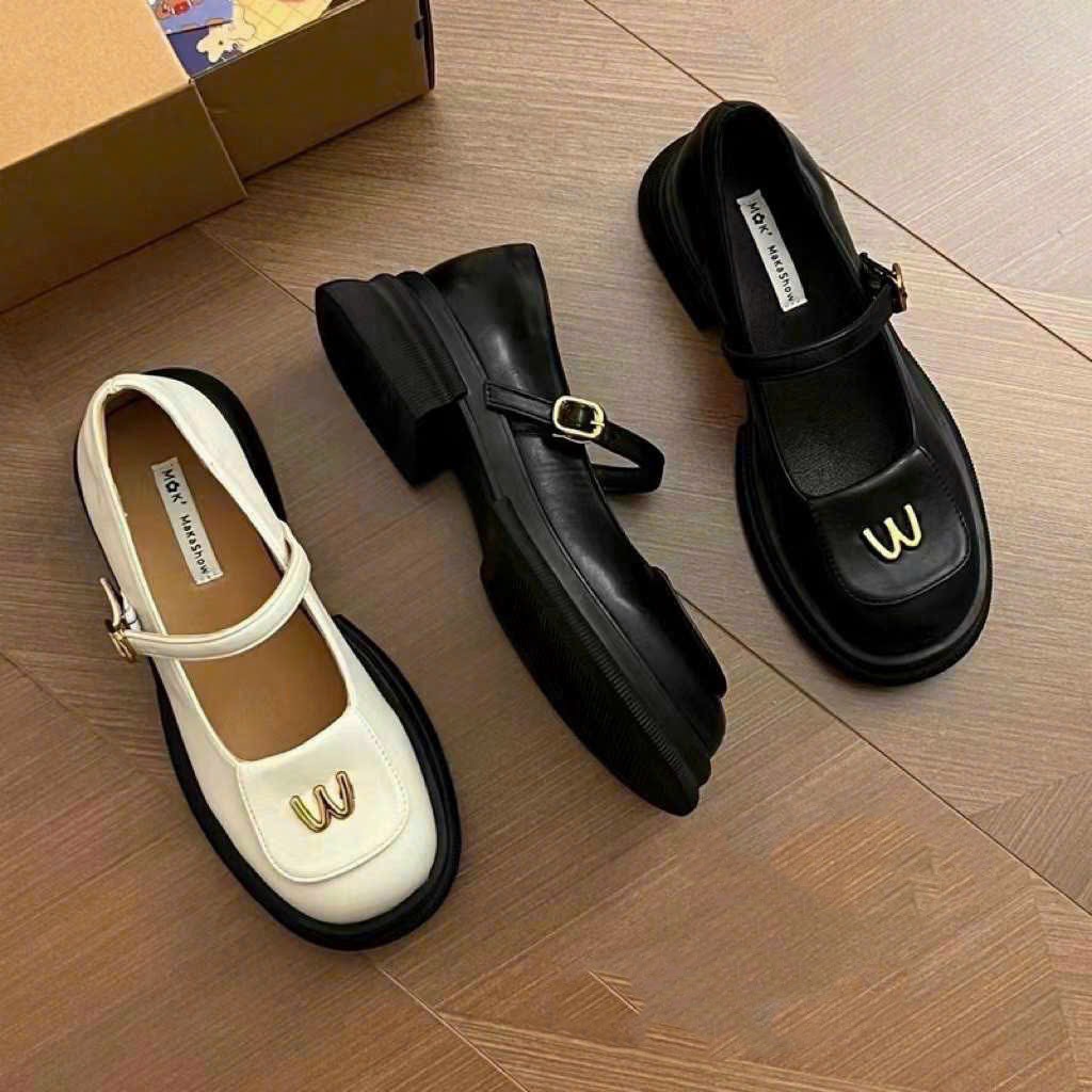 Giày Judy- Búp bê Mary Jane RACOGIL Khoá W Da Mềm QCCC