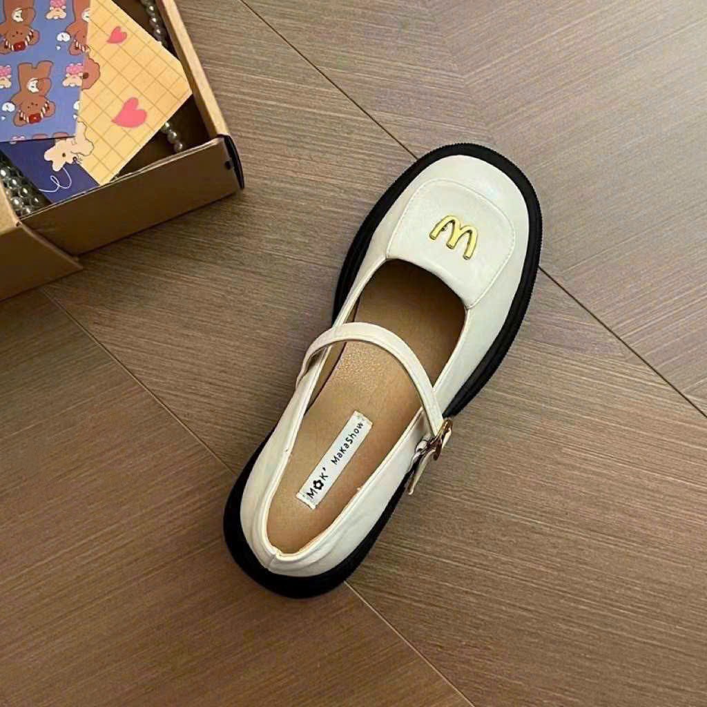 Giày Judy- Búp bê Mary Jane RACOGIL Khoá W Da Mềm QCCC