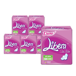 Băng vệ sinh Diana Libera siêu mỏng cánh/ không cánh
