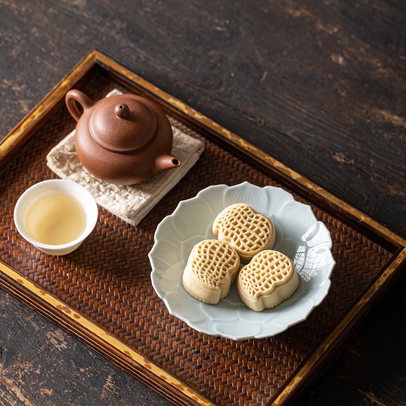 Đĩa Sứ Đức Hóa Đựng Trái Cây Đồ Khô Bánh Trên Bàn Trà