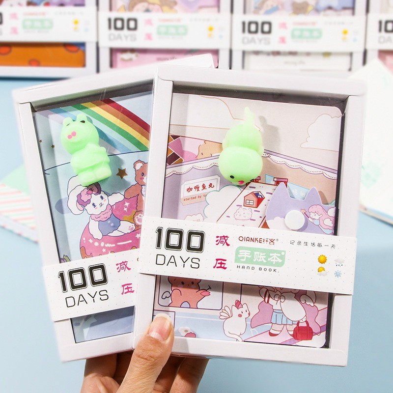 Sổ Tay A6 Có Thú Mochi Xinh Xắn