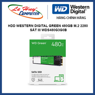 Ổ cứng SSD Western Digital Green 480GB M.2 2280 Sata III WDS480G3G0B