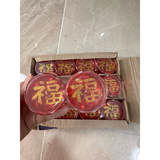 Đèn cầy ly múi sọc