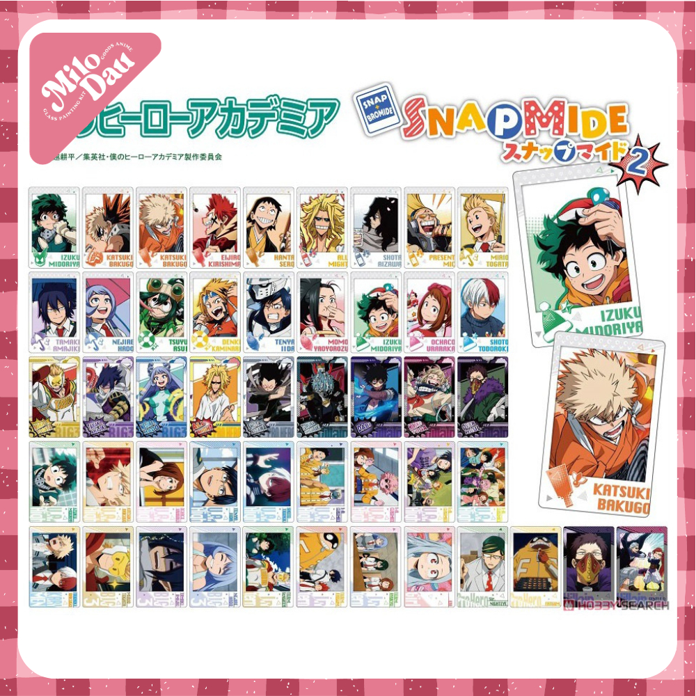 Lẻ card snapmide  My Hero Academia