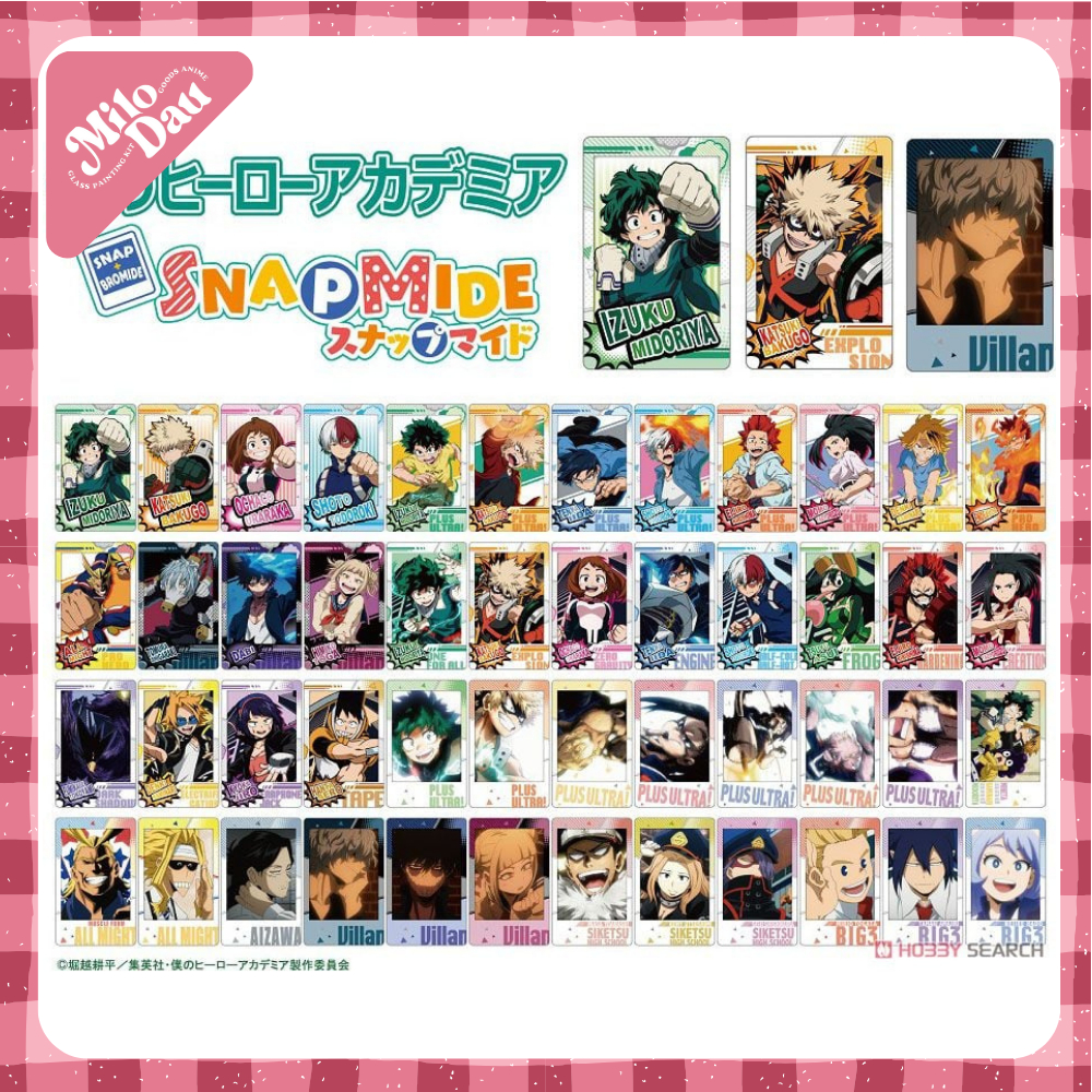 Lẻ card snapmide My Hero Academia