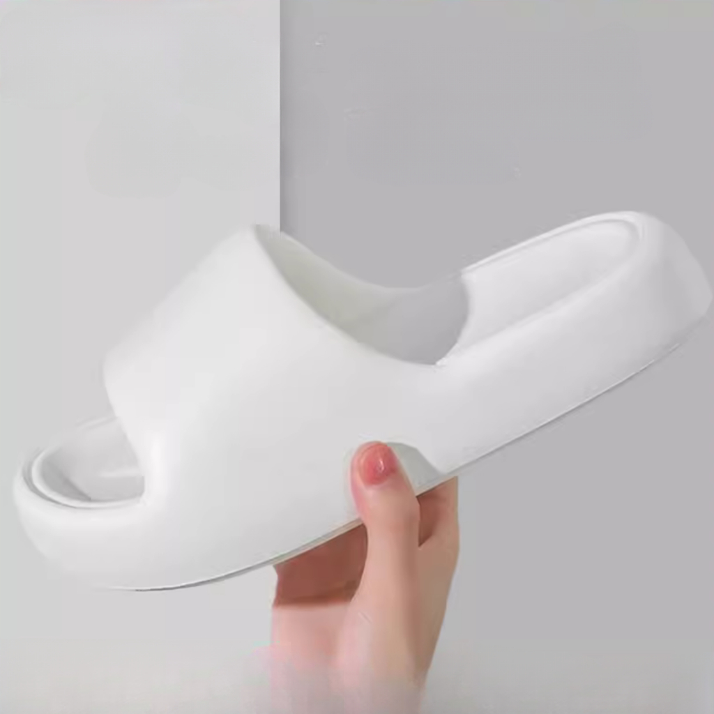 Dép nam nữ đế dày siêu nhẹ thoáng khí chống trượt phong cách Hàn Quốc đơn giản