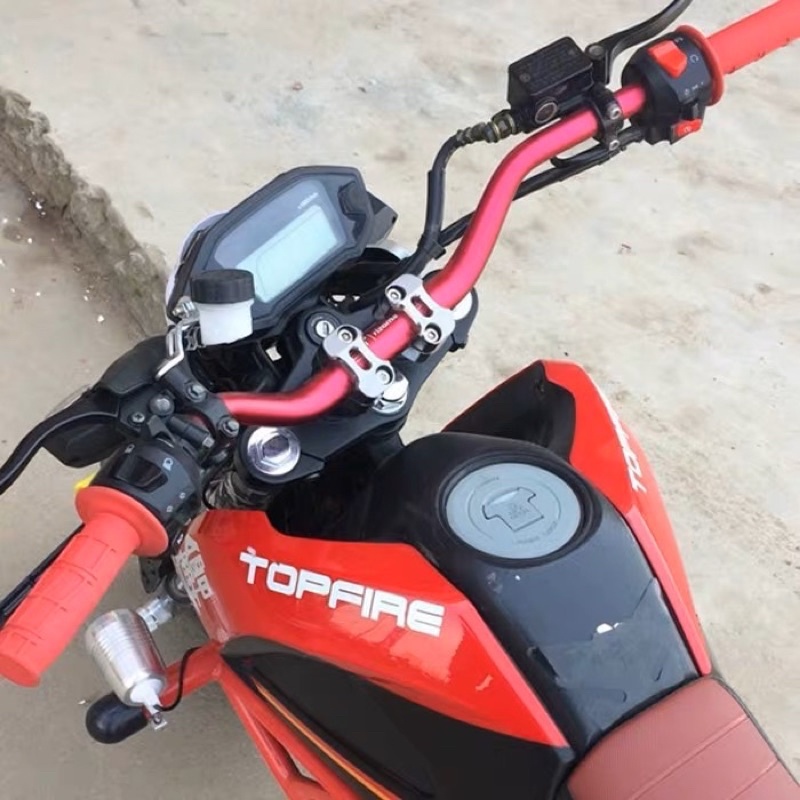 Ghi đông trung quốc riroma phi 28mm gắn xe máy xe điện