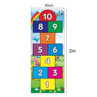 Nhảy lò cò_trò chơi dân gian_in bạt