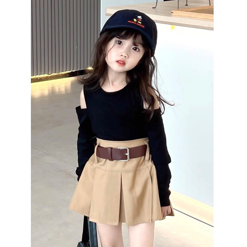 Váy +áo bé gái tay dài của mộc baby store b241 thiết kế tôn dáng cho bé 10-35kg