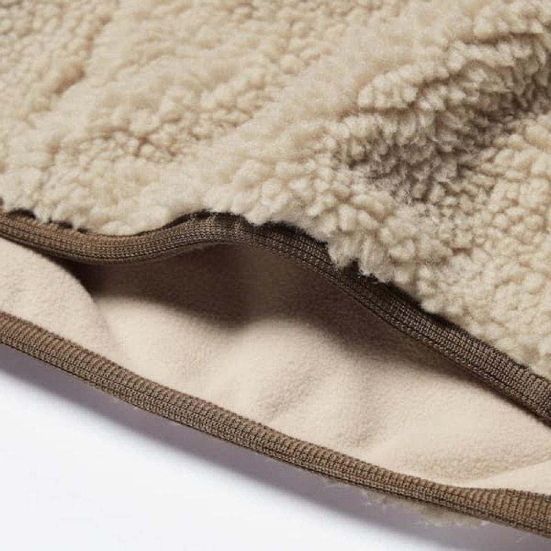 Áo lông cừu Nam lót nỉ Uni qlo