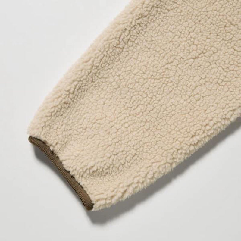 Áo lông cừu Nam lót nỉ Uni qlo