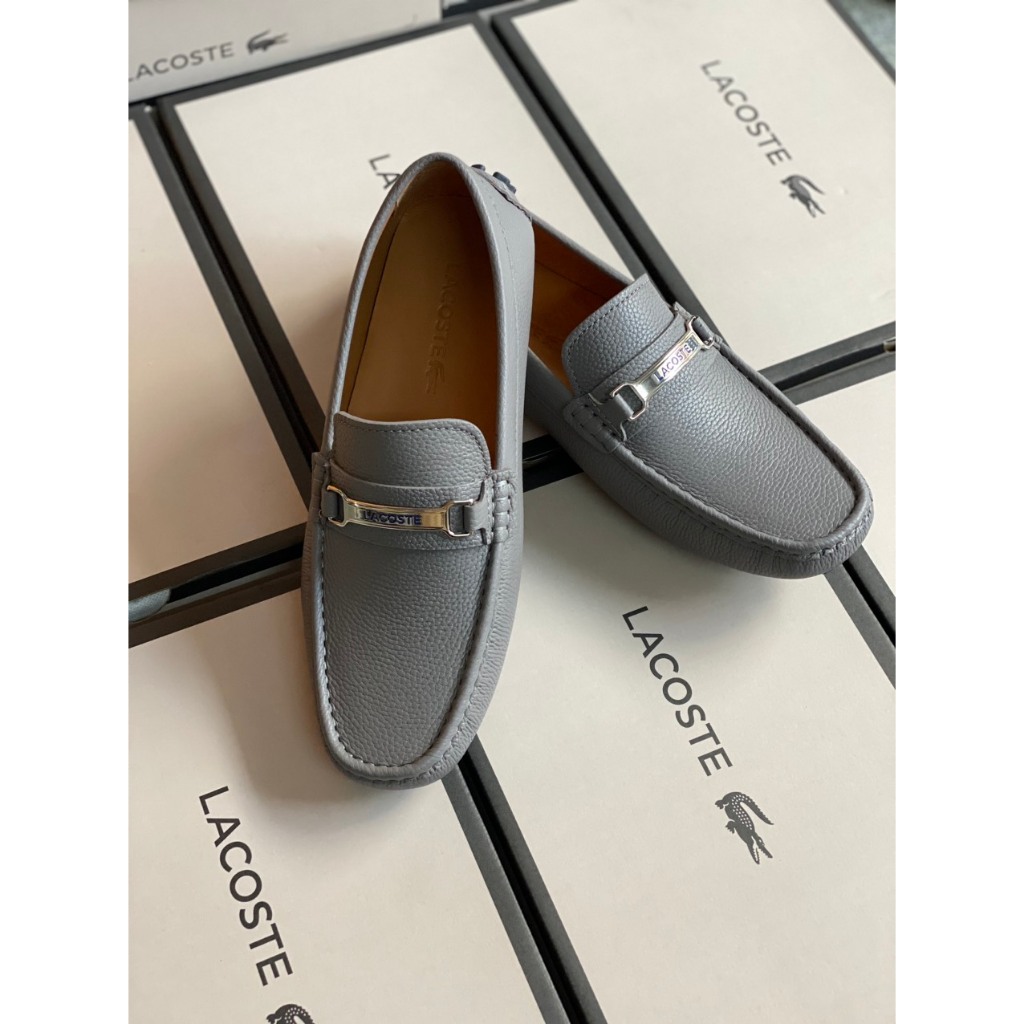 Giày Mọi Nam /Giày Lười Da Laco.ste Thời Trang Thanh Lịch