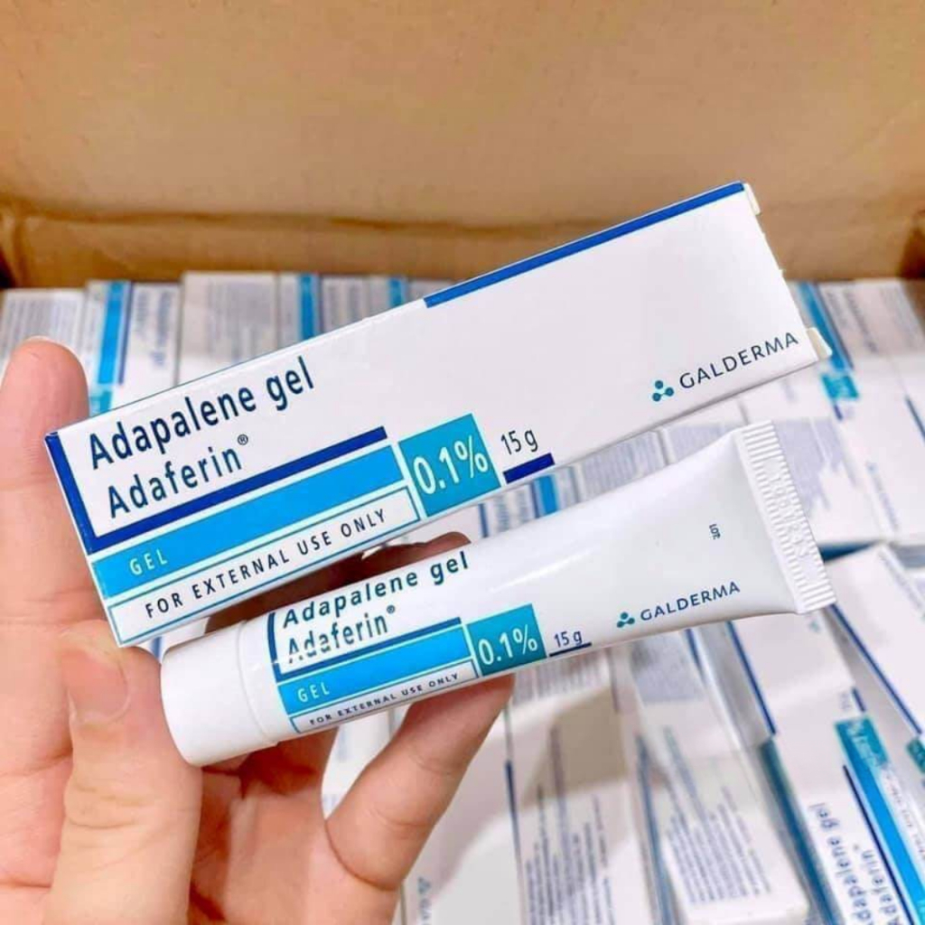 Gel dưỡng Adaferin Adapalene 0.1% 15g Lyo shop