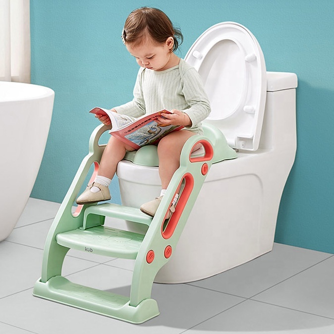 Ghế tập đi vệ sinh cho bé KUB cầu thang bô đi vệ sinh cho bé ghế toilet cho bé