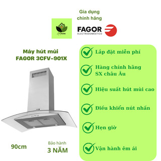 Máy hút mùi kính cong FAGOR 3CFV-901X