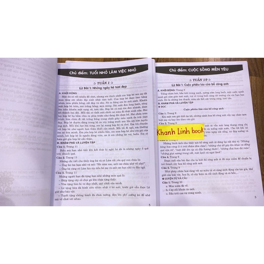 Sách - Hướng Dẫn Học Và Làm Bài Tiếng Việt 4 - Tập 1