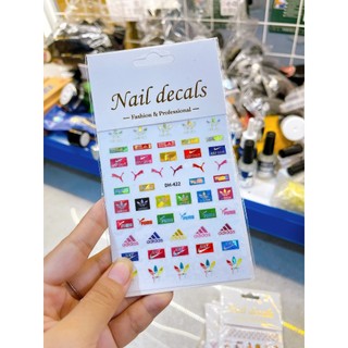 Miếng dán móng tay 3D nail sticker mickey, thương hiệu mã con vật rẻ