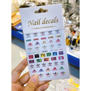 Miếng dán móng tay 3D nail sticker mickey, thương hiệu mã con vật rẻ