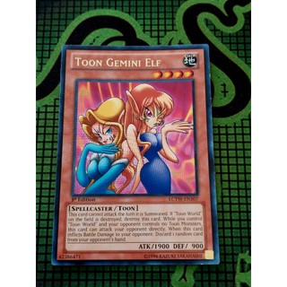 [ Đỗ Lạc Shop ] Thẻ Bài Mint90 Yugioh Monster Toon Gemini Elf