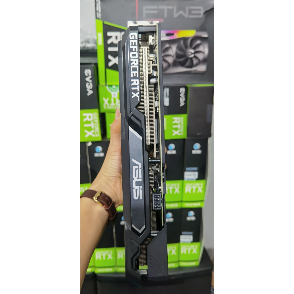 VGA ASUS RTX 3060Ti MEGALODON   BH 01 Tháng