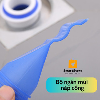 Combo 3 Bịt nắp cống silicon chống mùi thoát sàn, ngăn trào ngược nhà tắm,ngăn côn trùng xâm nhập bằng Silicone