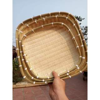 Mẹt vuông mây tre đan, mẹt bún đậu