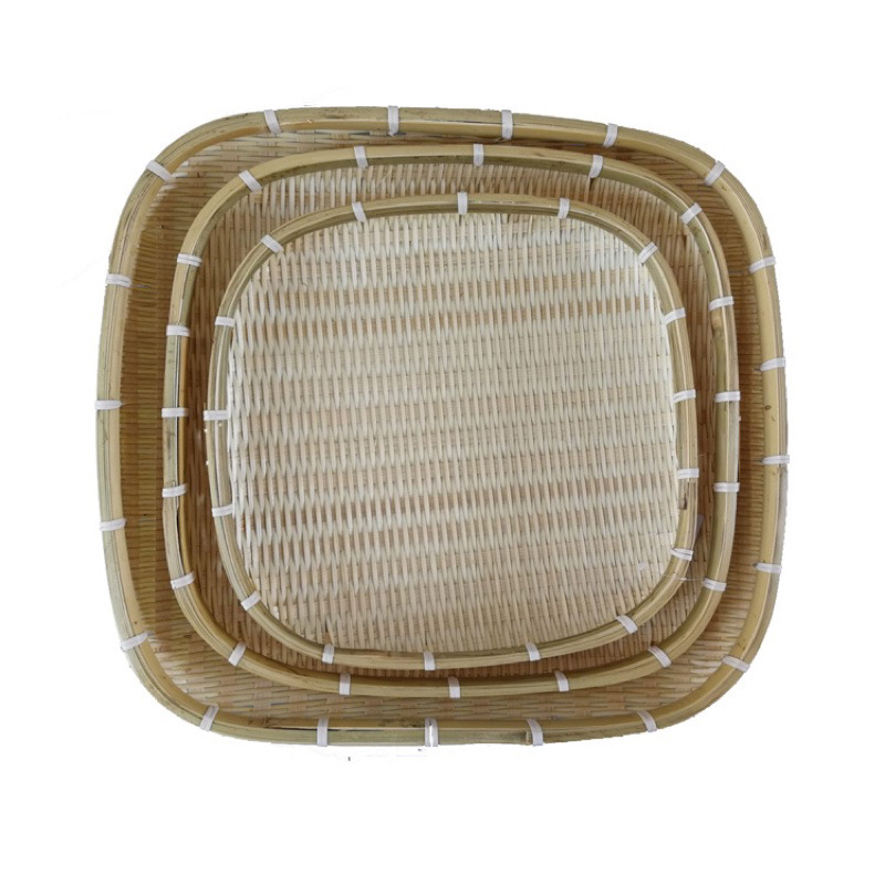 MẸT VUÔNG MÂY TRE ĐAN, MẸT BÚN ĐẬU