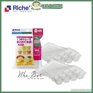 Khay trữ đông Richell - 15ml - 25ml - 50ml (Hàng chính hãng)