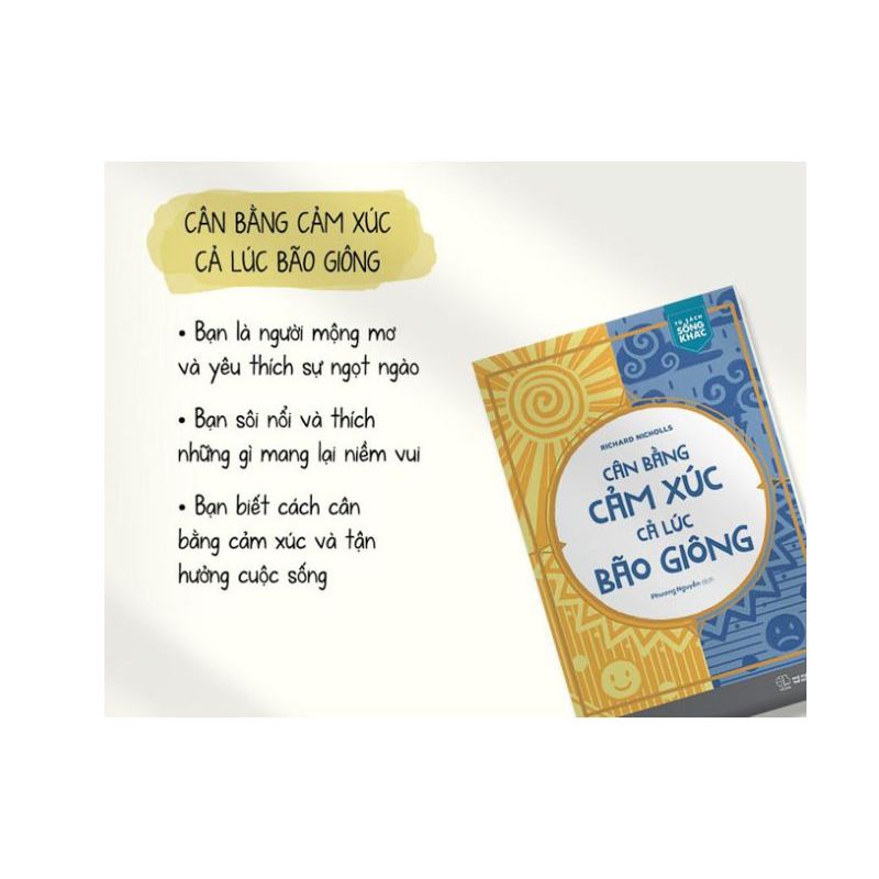 Sách - Cân bằng cảm xúc cả lúc bão giông