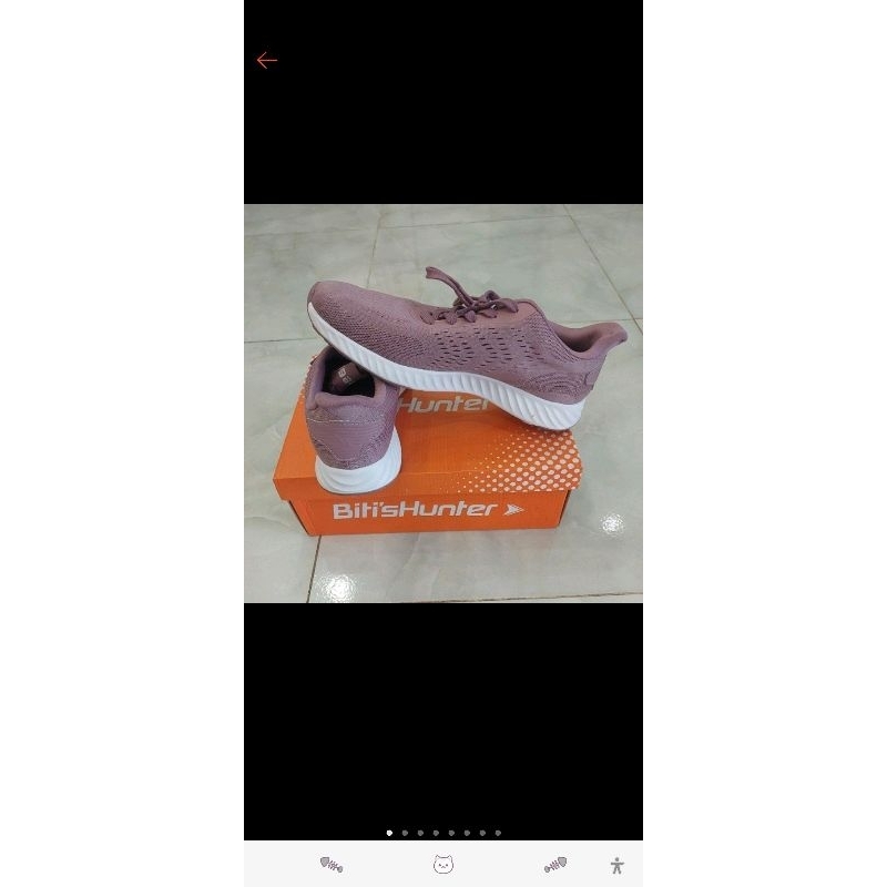 Pass đôi giày thể thao màu tím nhạt - size 38 new - form to