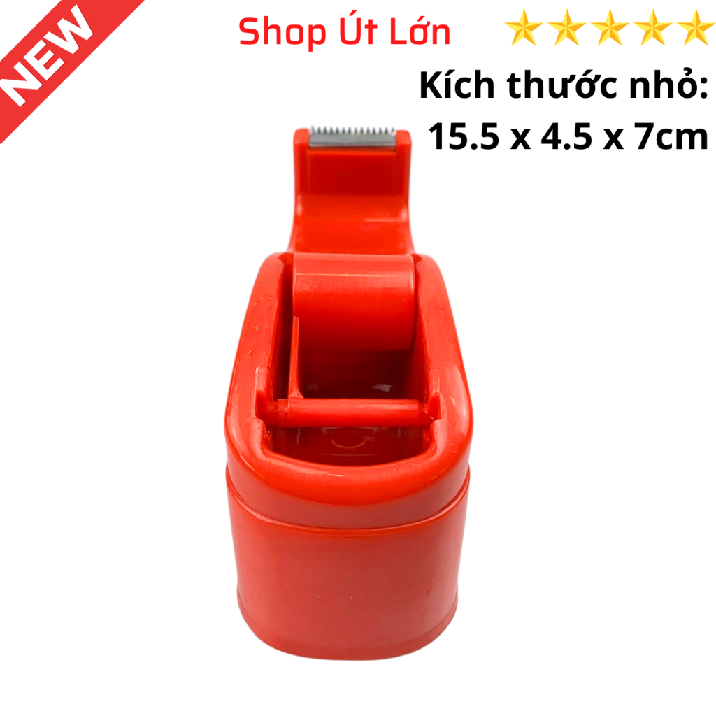 Dao Cắt băng keo văn phòng nhỏ DÂN HOA 350, loại để bàn