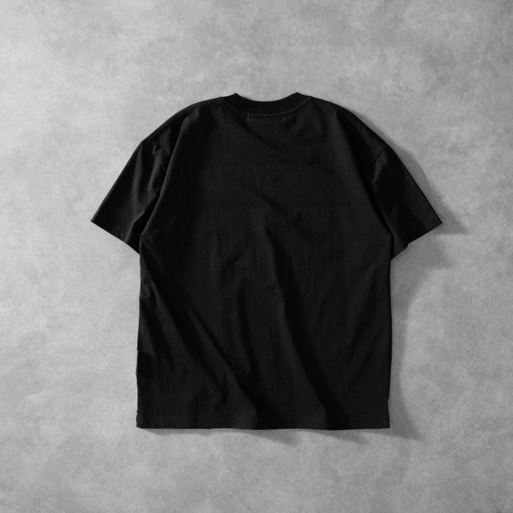 ÁO THUN TAY LỠ UNISEX FUNT SLOGAN BLUR TEE