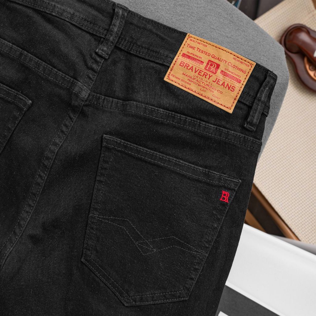 Quần short nam, Short Jean BR Cao cấp co giãn, mềm mịn thoáng mát - BRAVERY