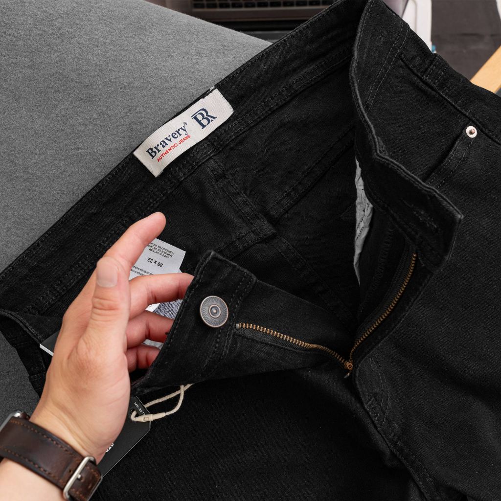 Quần short nam, Short Jean BR Cao cấp co giãn, mềm mịn thoáng mát - BRAVERY