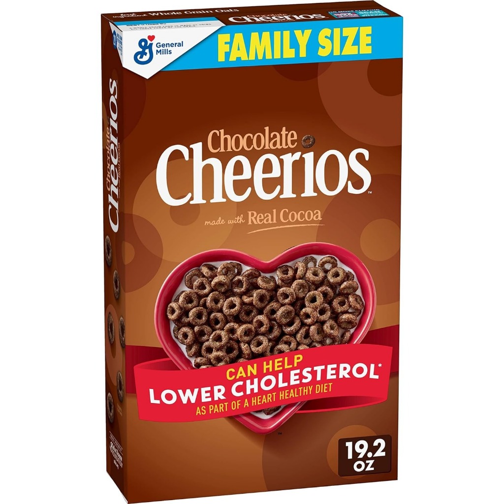 Cereal ăn sáng Cheerios vị Chocolate, Gluten Free, 544gr