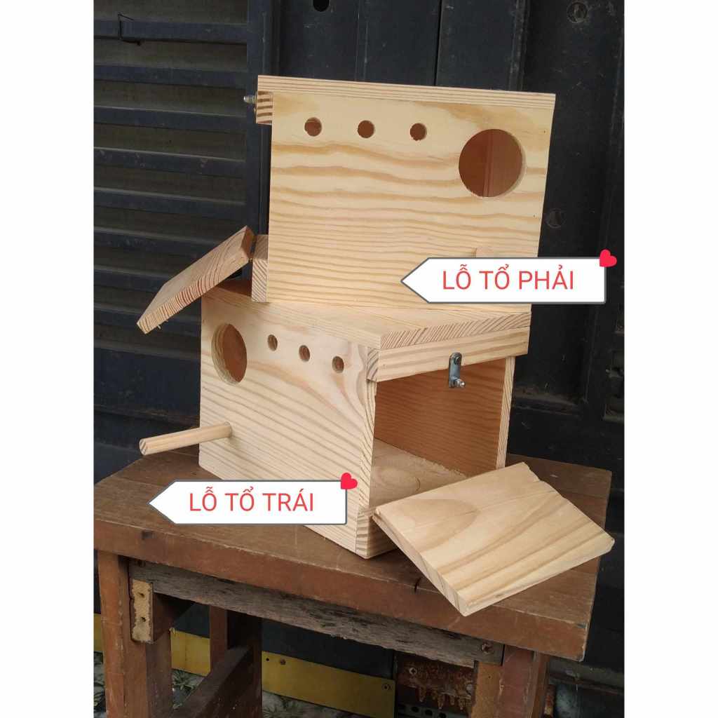 1 TỔ ĐẺ VẸT MẪU ĐƠN-LOVEBIRD,YẾN PHỤNG EU...THÔNG NHẬP NGUYÊN KHỐI