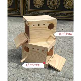 TỔ ĐẺ CHO LOVEBIRD LỚN 24X18X18 (VẸT MẪU ĐƠN, YẾN PHỤNG EU).