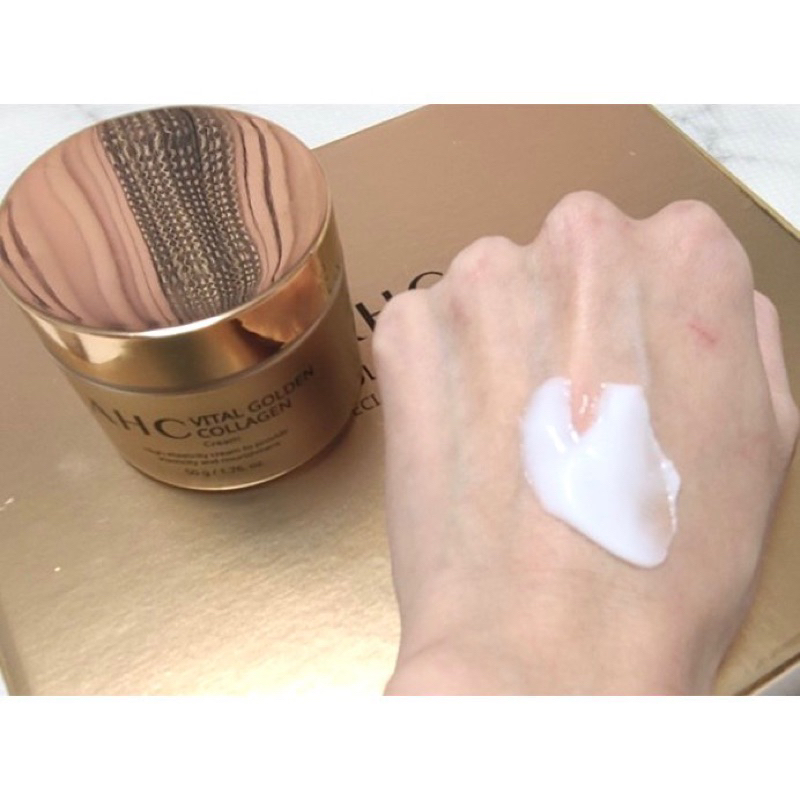 Kem dưỡng da chống lão hóa AHC Premium Vital Golden Collagen Cream 50g
