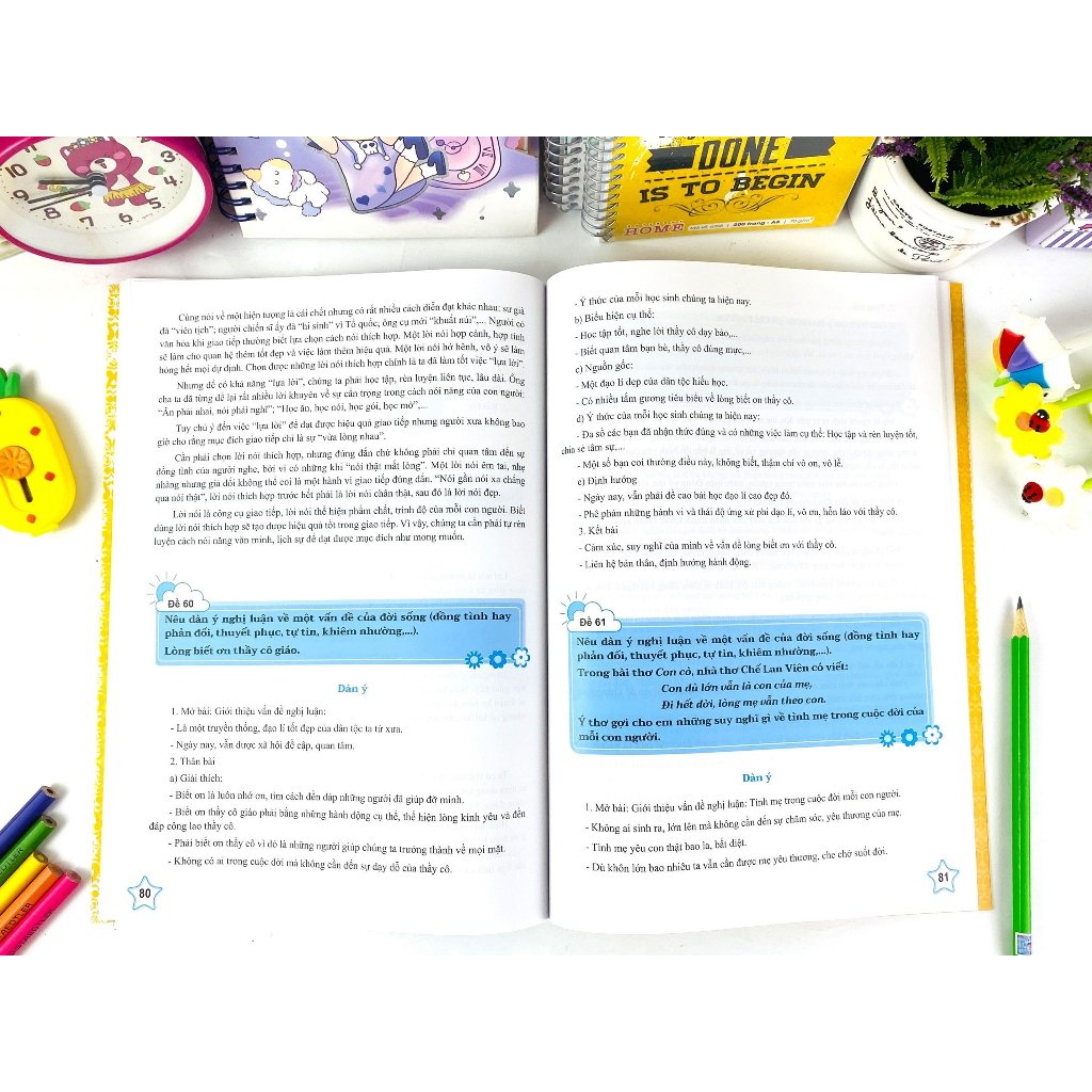 Sách - Combo 2 cuốn Những Bài Làm Văn Mẫu Lớp 8 - Cánh Diều - ndbooks