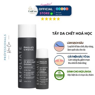 Tẩy da chết hoá học Paula's Choice Bha 1 - 2% , 30ml