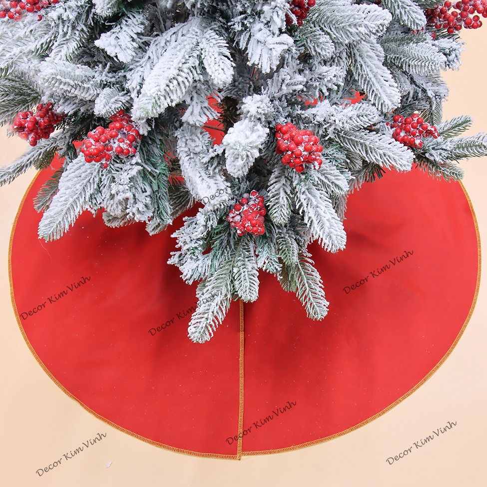 Tấm che phủ chân cây thông mẫu hiện đại trang trí noel giáng sinh
