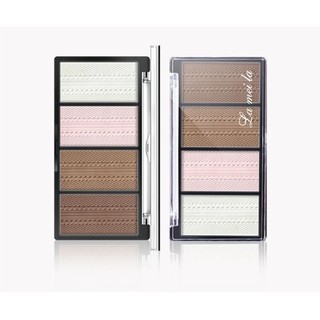 Phấn Lameila 4 ô tạo khối - Highlight - Bắt sáng - Tặng kèm cọ