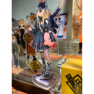 Thẻ pvc a6, standee acrylic 15cm mix fruit candy