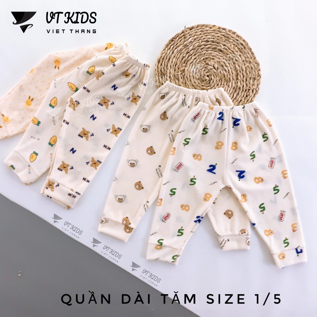 Quần dài tăm cho bé từ sơ sinh đến mẫu giáo