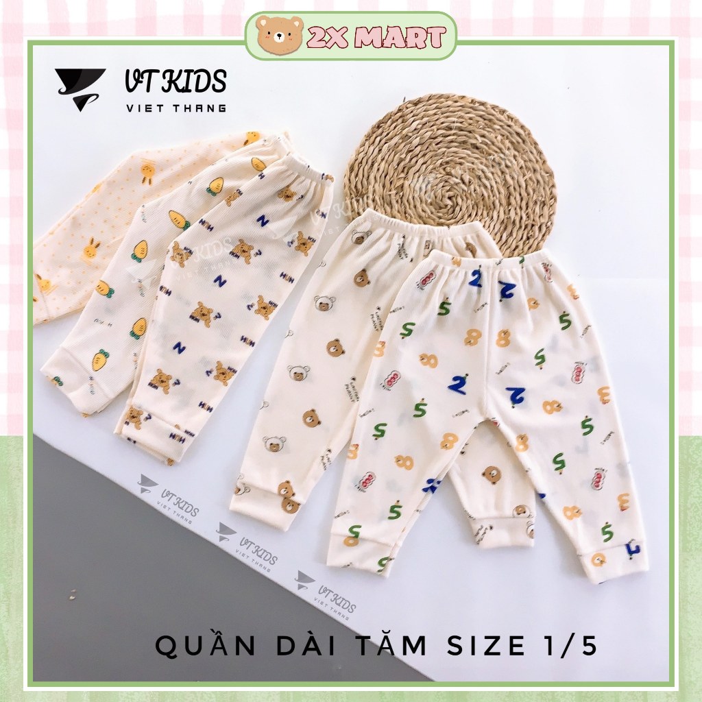 Quần dài tăm cho bé từ sơ sinh đến mẫu giáo