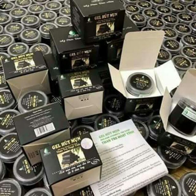 Gel lột mụn than tre, lột sạch mụn cám, sạch bụi bẩn, sạch lỗ chân lông