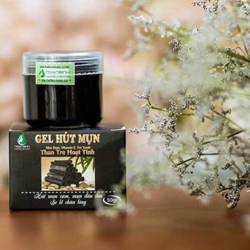 Gel lột mụn than tre, lột sạch mụn cám, sạch bụi bẩn, sạch lỗ chân lông