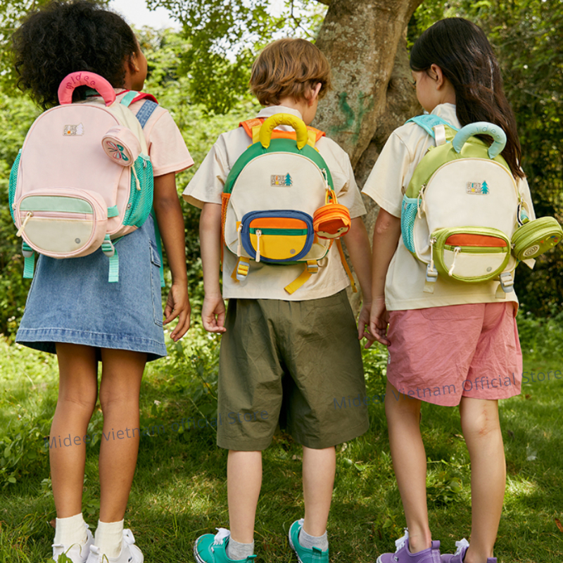 Balo mầm non siểu nhẹ cho bé mideer Outing Kids Backpack, Đồ chơi giáo dục cho bé 2,3,4,5,6 tuổi