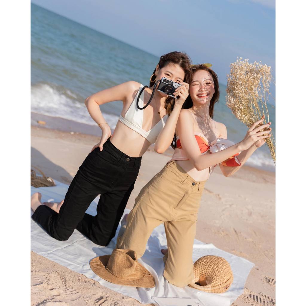 LIGAM - QUẦN KAKI ỐNG SUÔNG JAMILLE